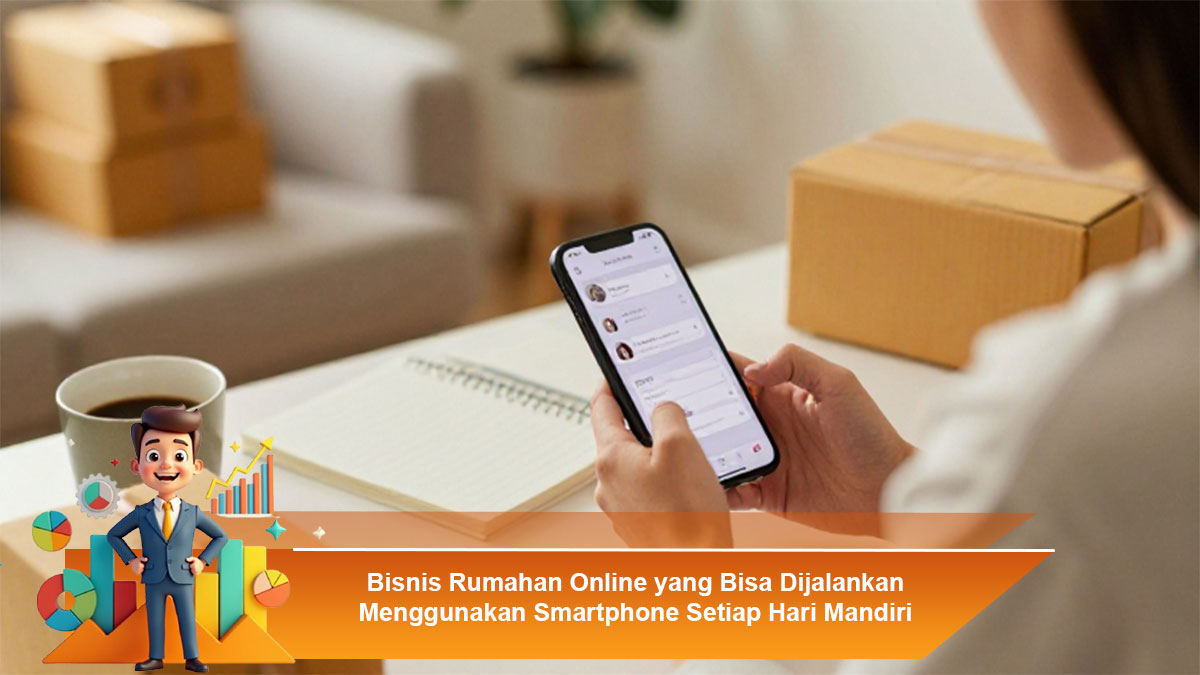Bisnis-Rumahan-Online-yang-Bisa-Dijalankan-Menggunakan-Smartphone-Setiap-Hari-Mandiri