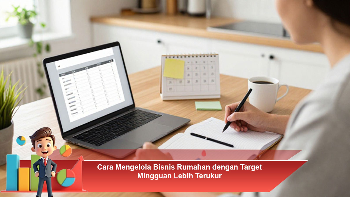 Cara-Mengelola-Bisnis-Rumahan-dengan-Target-Mingguan-Lebih-Terukur
