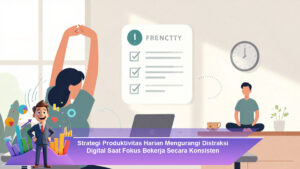Strategi-Produktivitas-Harian-Mengurangi-Distraksi-Digital-Saat-Fokus-Bekerja-Secara-Konsisten