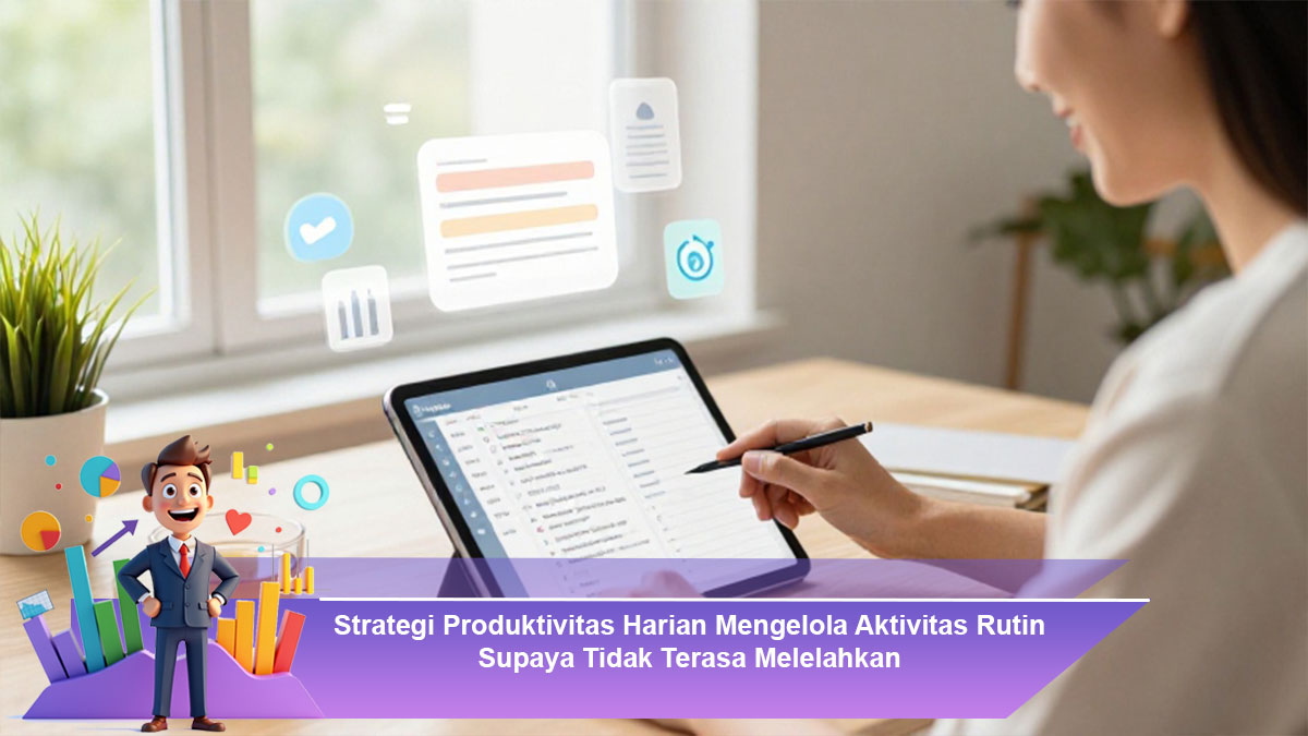 Strategi-Produktivitas-Harian-Mengelola-Aktivitas-Rutin-Supaya-Tidak-Terasa-Melelahkan