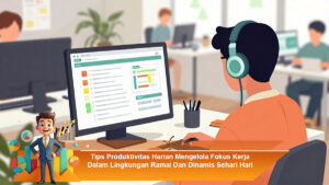 Tips-Produktivitas-Harian-Mengelola-Fokus-Kerja-Dalam-Lingkungan-Ramai-Dan-Dinamis-Sehari-Hari